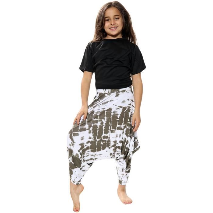 Débardeur Enfant Tie-Dye Mignon Sans Manches – T-Shirt Ample Coton Été – Fille & Garçon 3-15 Ans