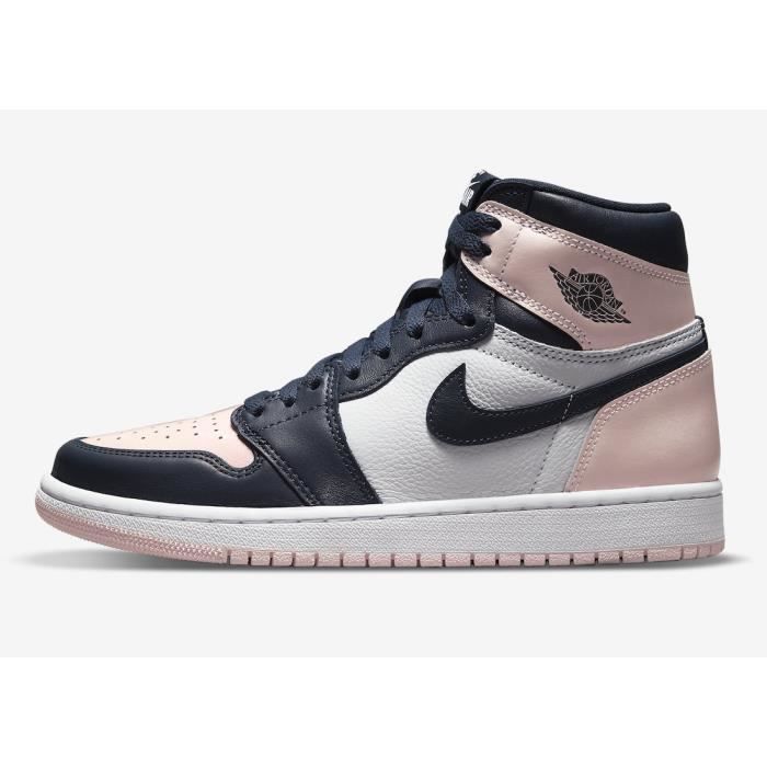 jordan 1 rose et noir