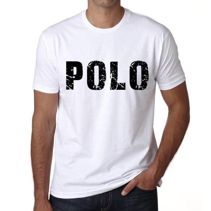 Homme Tee-Shirt Polo T-Shirt Vintage