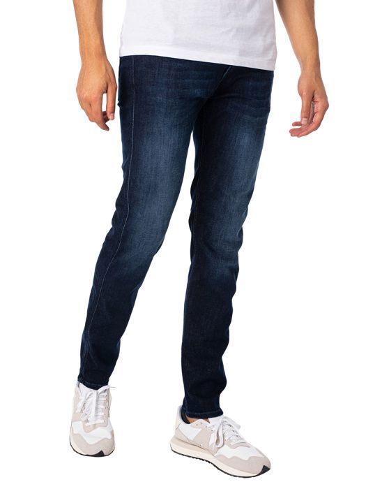 Replay Pour des hommes Jean slim Anbass, Bleu