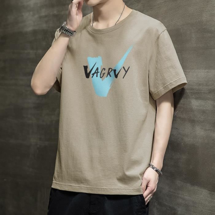 T shirt ample homme hot sale