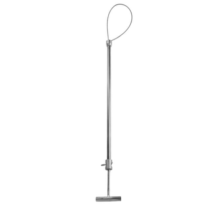 Outil De Capture Volaille - Crochet Jambe Pour Attraper Poulets, Canards - Acier Inox, Manche Long 150cm
