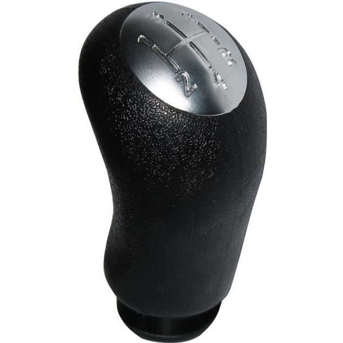 Pommeau De Levier De Vitesses 5 Vitesses Noir Pour Renault Clio 2, Kangoo, Twingo, Dacia Logan