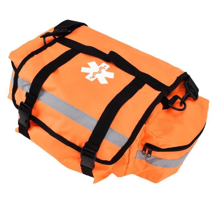 2 Sacs à Médicaments étanches - Rouge, Grande Capacité