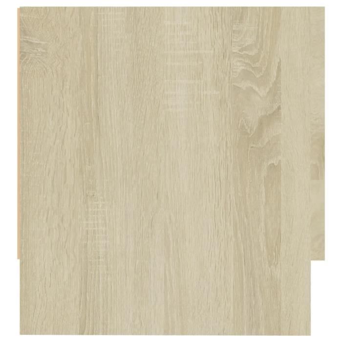 Garde-robe - SALALIS - DP0542 - Chêne sonoma - 100x325x35 cm - Montage facile
