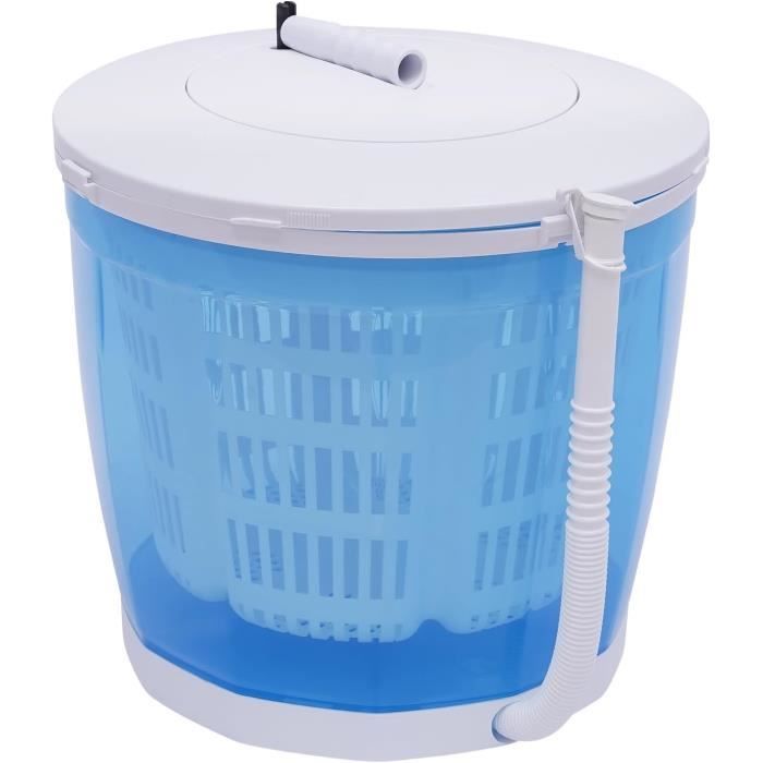 Nornward Mini Machine À Laver Manuelle 2 En 1 Machine À Laver Turbo Portable Pour 2 Kg De