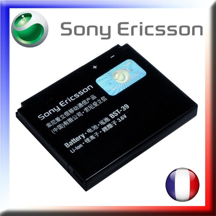 Batterie Origine  BST-39 pour Sony Ericsson W380i d'occasion
