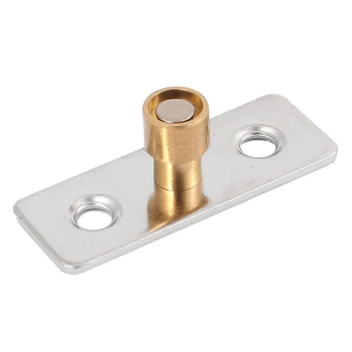 Sourcing Map 4x8mm 304 Inox Acier Goupilles 20pcs Molette Tête Plat Chanfreiné Terminal Goupille