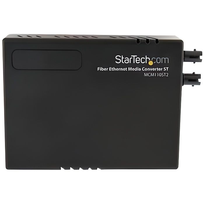 STARTECH Convertisseur Fast Ethernet cuivre fibre optique multimode ST 10/100 - 2 km - 2 Port