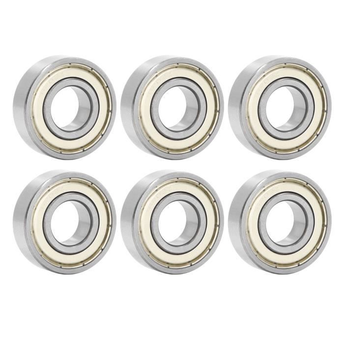 Lot De 4 Roulements à Billes Uxcell 6002RS – 15x32x9mm, Gorge Profonde, Acier, Neuf