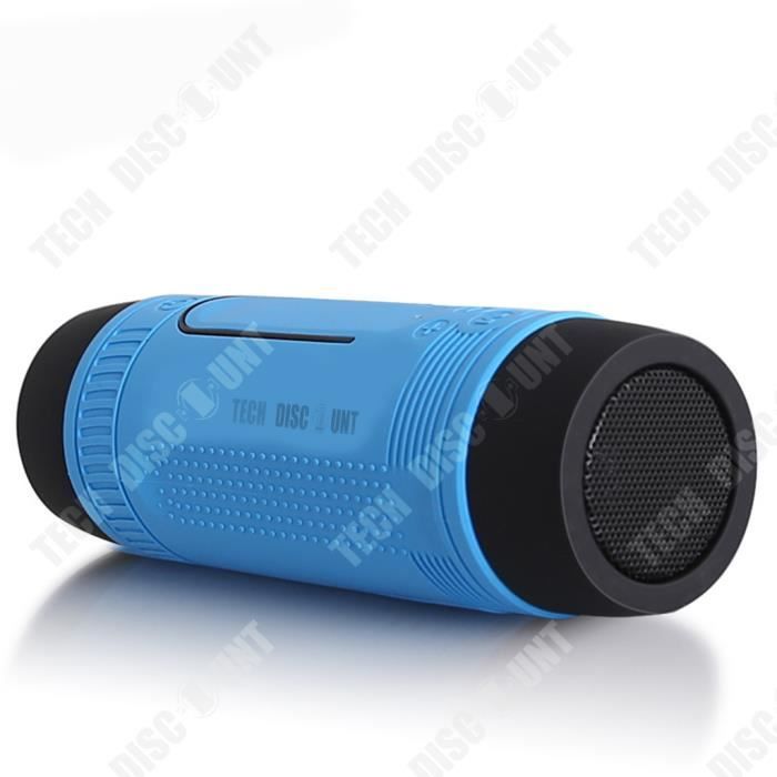 TD® Haut-parleur sans fil bluetooth grande carte extérieure portable mini étanche petit haut-parleur bleu haut-parleur bluetooth