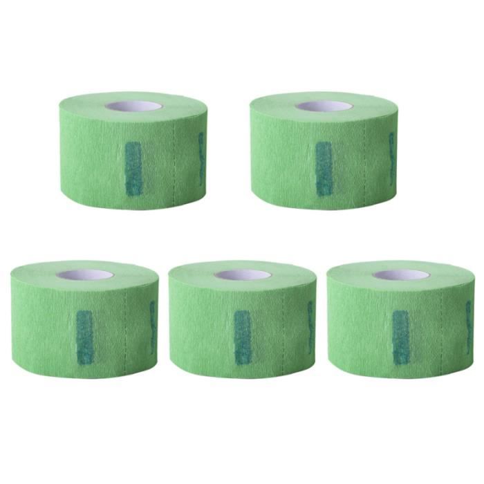 Outil De Coupe De Cheveux De Bande De Cou De Papier De De 5 Rouleaux Pour La Protection De Salon De Cape De Coupe Des Cheveux Cdiscount Au Quotidien