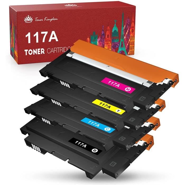 TONER KINGDOM Cartouche 117A de Compatible pour HP Color Laser MFP ...