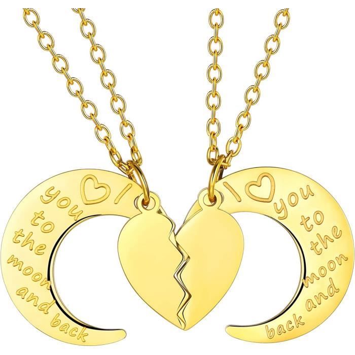 Pendentif Amoureux Séparable Cle