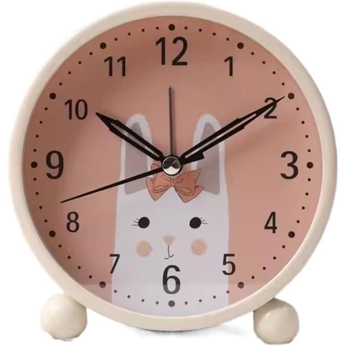 Réveil Atrium Pour Enfants – Silencieux, Lumière LED, Fonction Snooze – Coloris Turquoise/Bleu – Modèle A921-35