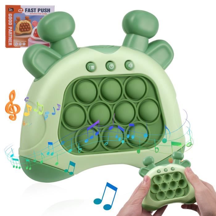 Pop- It Game MachinePop- It ElectroniqueConsole de Jeu Quick Push  BubblesJeu Pop PortableBubble Breakthrough Puzzle Machine - Cdiscount Jeux  - Jouets