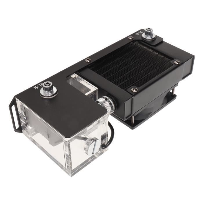 Yctze - Pompe De Refroidissement PC 24V, Silencieuse, Débit 408L/h, Connecteur G1/4, Pour Watercooling