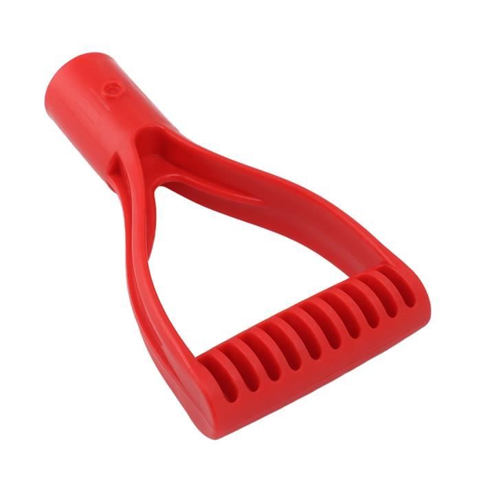 Manche De Pelle Plastique 3,2cm Diamètre - Poignée Confortable D-Grip, Légère - Pour Jardinage, Neige, Aménagement
