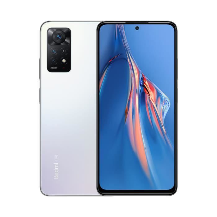 Xiaomi Redmi Note 11E Pro 5G 8+256GO Blanc Smartphone Snapdragon 695 667 120Hz 5000mAh Charge rapide 67W Caméra principale 108MP