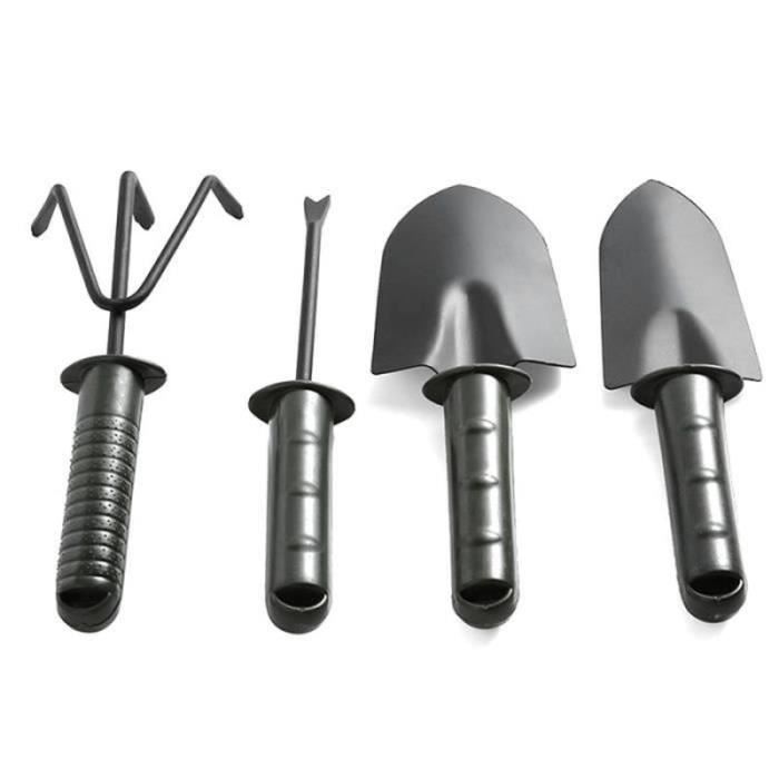 Set Jardinage KXUSW - 2 Outils En Acier (Truelle & Pelle) - Pour Plantation, Désherbage