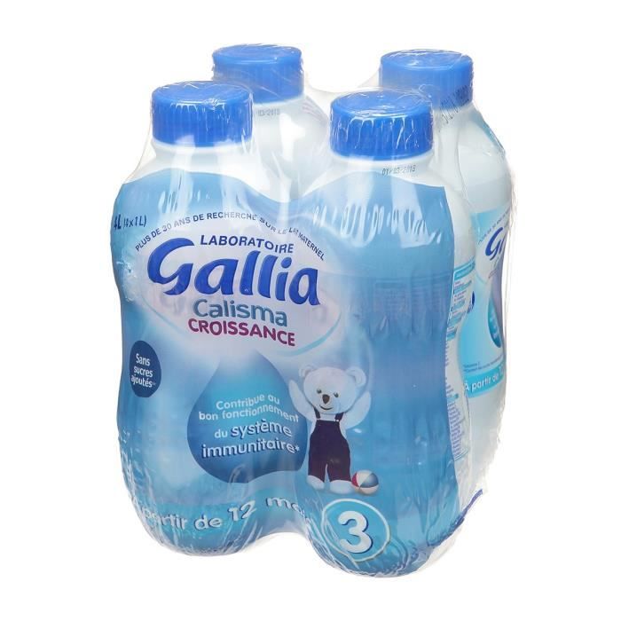 Gallia Calisma 1 Lait Bouteille 4x500ml - La Réponse Médicale