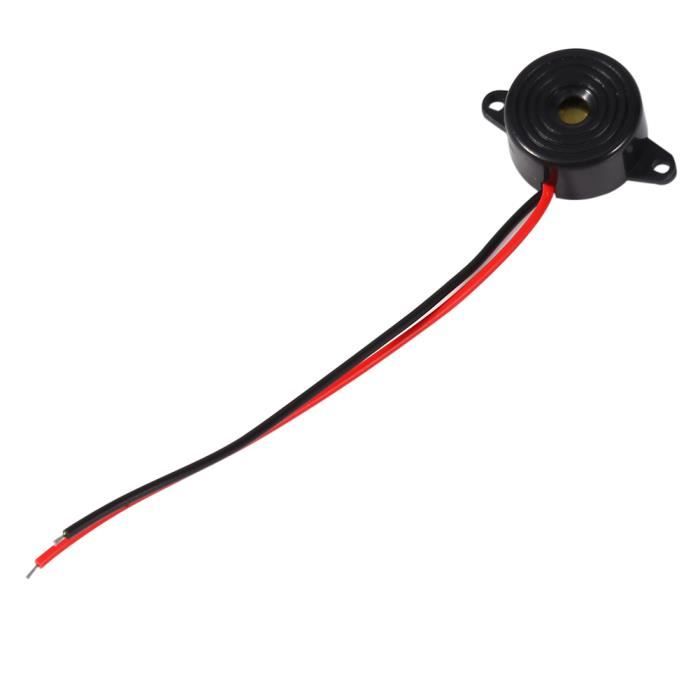 VISSQH 10 Pcs DC3V 5V 9V 12V 24V 95DB éLectronique Alarme Buzzer