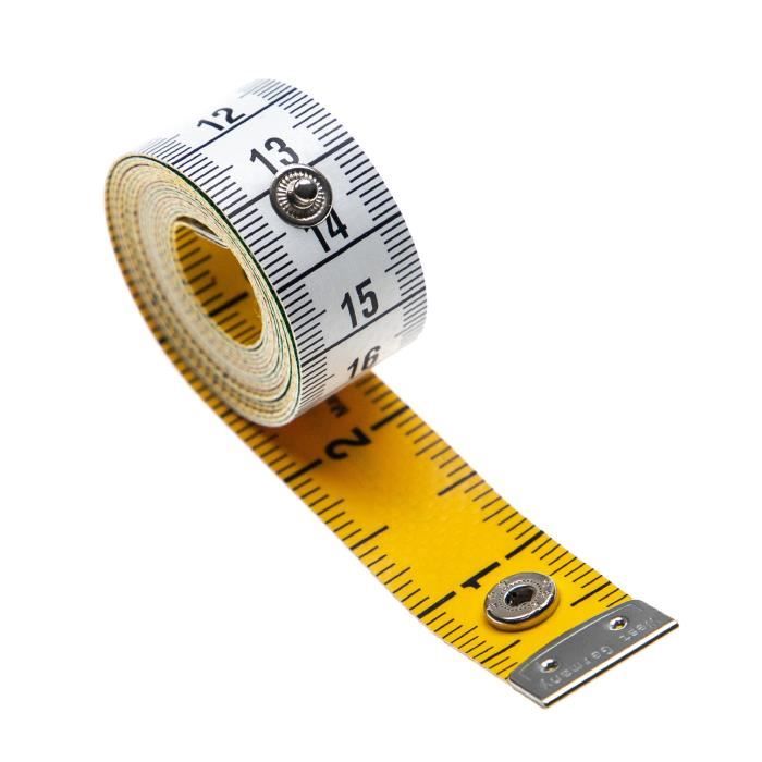 Mètre à ruban,--Ruban à mesurer de tailleur en PVC, règle de couture, mètre,  ruban à mesurer corporel, comparateur utilisateur, reco - Cdiscount  Bricolage