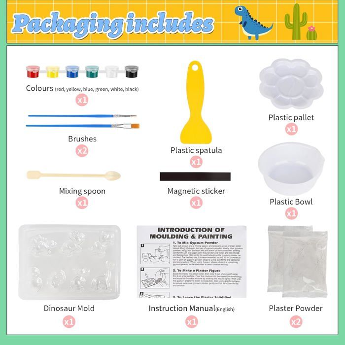 Enfant Moulage et Peinture Kit, Activites Manuelles pour Enfants — free download