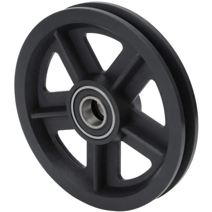 BASHLWUA 2Pcs Roulette Coulissante Roue De Porte Grange Placard Armoire Quincaillerie Cabinet Fenêtre Poulie Coulissante