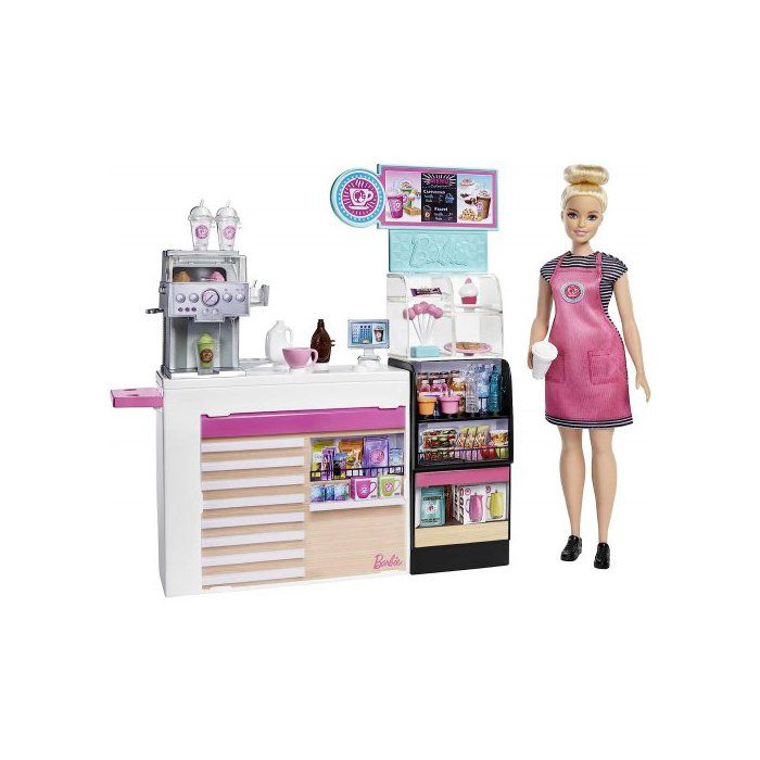 Barbie Coffee Shop Set Barbie Cafeteria Barbie Cafeteria Set De