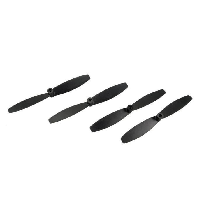 4 Hélices De Remplacement Pour Drone Bebop 2 – Plastique, Légères, Aérodynamiques, Noir (7,5 Cm 4 Hélices De Remplacement Pour Drone Bebop 2 – Plastique, Légères, Aérodynamiques, Noir (7,5 Cm