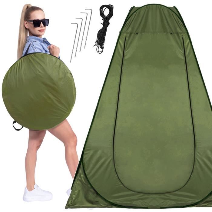 SPRINGOS Tente de camping 2 personnes avec moustiquaire 1 chambre en fibre de verre avec