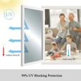 Film miroir autocollant pour fenêtre - Protection solaire - Filtre UV 99 % - Film de protection contre la chaleur - Film opaque --2