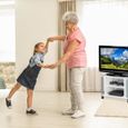 Meuble TV sur rouettes et compartiments - 10025960-49-2