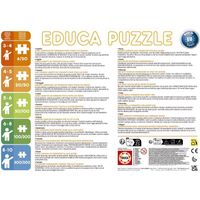 Puzzles éducatifs Animaux De La Ferme - 4 Puzzles Progressifs (6, 9, 12, 16 Pièces) - à Partir De 3 Ans - Boîte Educa - 4