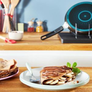 Tefal Daily Cook - Padella Antiaderente 28 Cm + 2 Pentole 20 24 Cm Casseruola 16 Cm 5 Accessori Adatta A Induzione Thermo Fusion Segni Di Misur 85855561