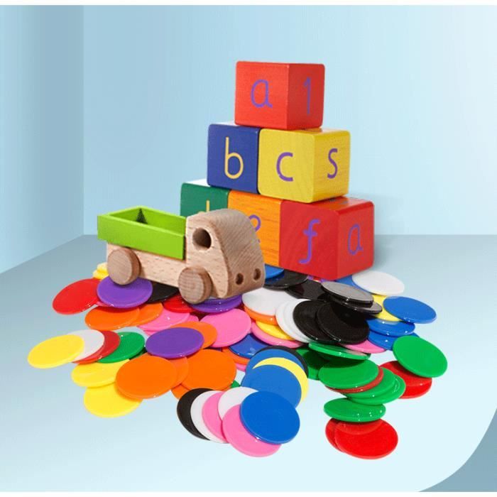 400 Jetons De Poker - 4 Couleurs - Pour Jeux, Comptage, Ou Récompenses Enfants