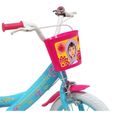 Vélo Enfant Fille 14" PRINCESSE DES SABLES - 4 à 6 ans - Rose & Bleu, équipé de 2 Freins-3