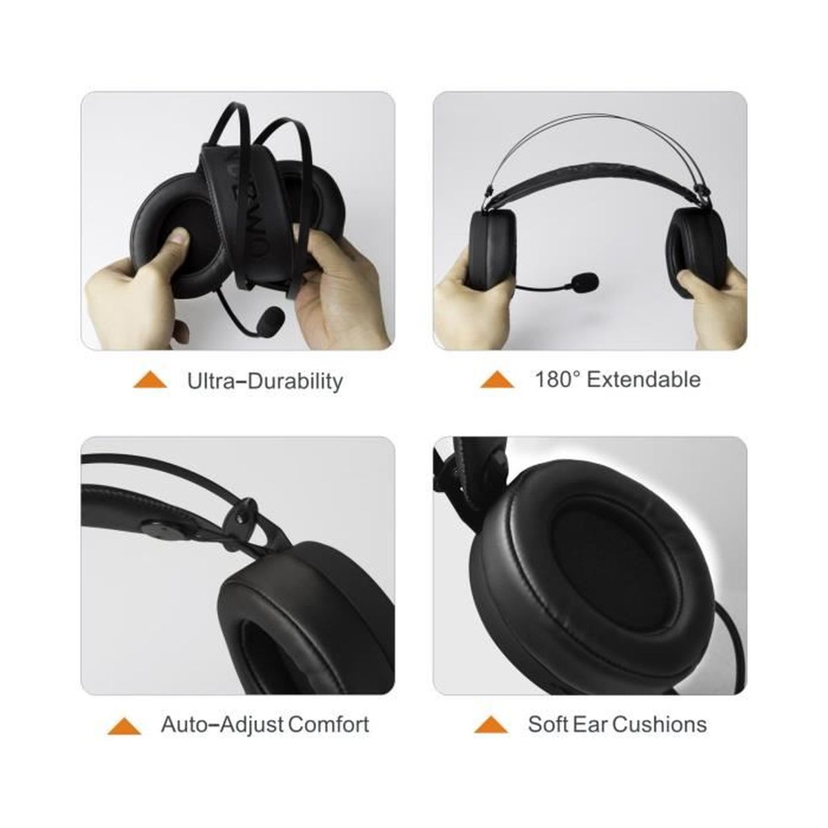Nubwo casque gamer ps4 n7 7.1 clearance
