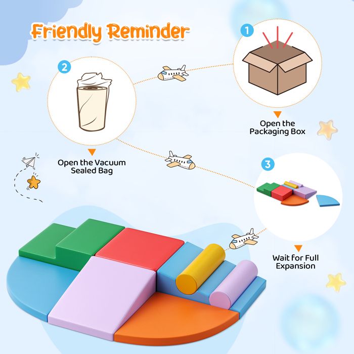 Blocs en mousse pour enfants - Blocs mous pour enfants - Escalade Blocs en mousse pour enfants - Blocs mous pour enfants - Escalade