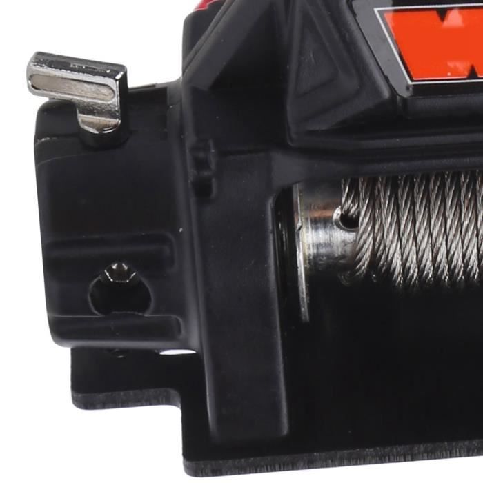 Kit De Treuil RC Pour Voiture 1/10 – Compatible Traxxas, CC01, SCX10, D90, TF2, Noir