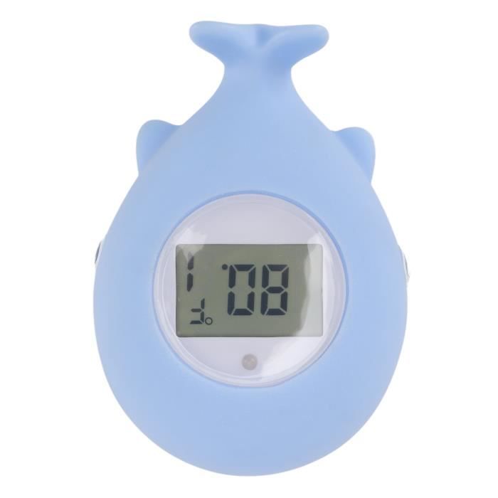 Thermomètre de bain pour bébé en forme de baleine - Sécurité et amusement  garantis