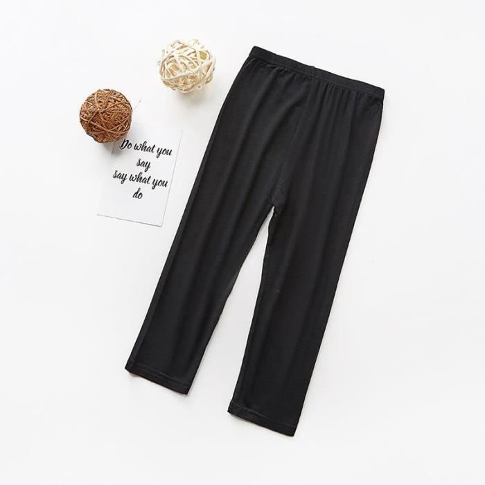 Legging court noir fille hotsell