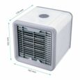 Mini Climatiseur Ventilateur Purifie Humidifie Mobile Eté Rrefroidisseur
