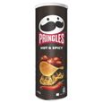 LOT DE 4 - PRINGLES - Chips Tuiles Hot Spicy - boite de 175 g-0