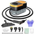 GPFUOEA 2500W Nettoyeur Vapeur à Main 1600ml - Chauffage de 15s - Haute Pression 3.0 Bar - Vaporisateur Portable avec 12 Accessoires