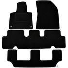 J&J AUTOMOTIVE | Tapis De Sol Noir Velours Sur Mesure Pour Citroën C4 Grand Picasso 2 2014-ab