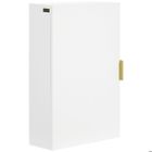 kleankin - Armoire murale - MDF - 40x15x60cm - Blanc