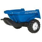 ROLLYT - ROLLY TOYS Remorque basculante Rollykipper - ROLLY TOYS - NEW HOLLAND - Bleu - 56x47x34cm - Pour enfants de 3 ans et plus