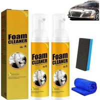 All Around Master Foam Cleaner, Multifunctional Car Foam Cleaner, Multi-purpose Foam Cleaner, (2PCS, 100ML)